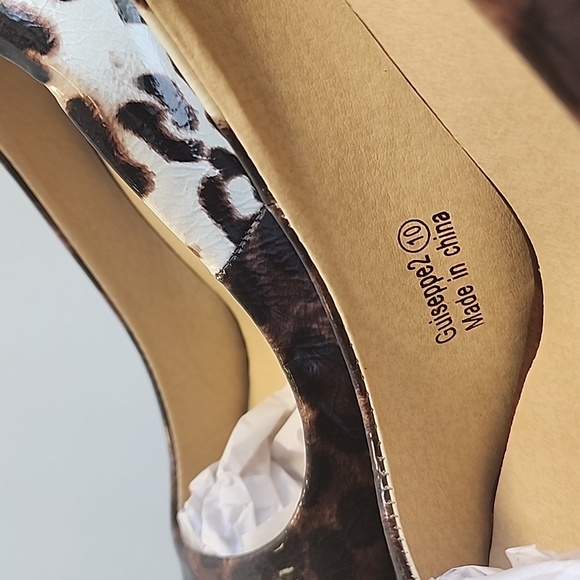 Platform Peep toe heels - Picture 3 of 4